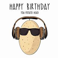 Image result for Potato Cake Hapoy Birthday