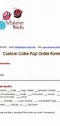 Image result for Cake Order Email Template