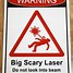 Image result for Scary Yard Signs