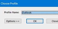 Image result for Outlook Select Profile