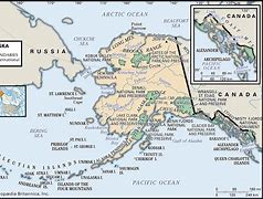 Image result for Map of Alaska Coastline