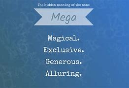 Image result for What Is Mega Seconds