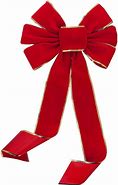 Image result for Red Velvet Bow Gold Backside Christmas Wreath