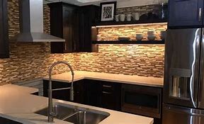 Image result for LED Lighting in Kitchen Cabinets