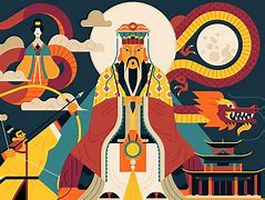 Image result for Chinese Mythology Art