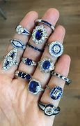 Image result for Art Deco Sapphire Engagement Rings