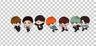 Image result for Chibi BTS Dope