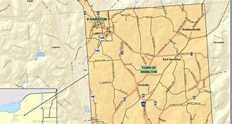 Image result for Map of Hamilton NY