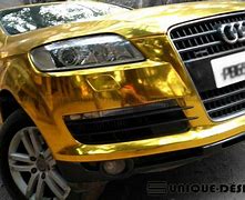 Image result for Gold Chrome Truck Wrap