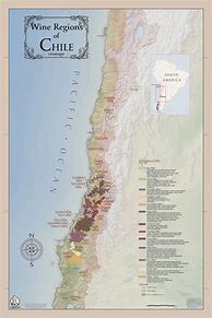 Image result for Map of Chile with Regions