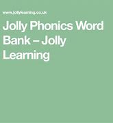 Image result for Jolly Phonics Word Box