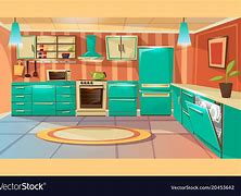 Image result for Large Cartoon Kitchen