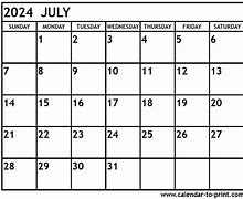 Image result for July 28 Calendar