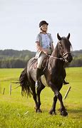 Image result for Person Riding Horse