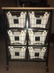 Image result for 6 Drawer Wire Cart