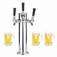 Image result for 3 Tap Kegerator