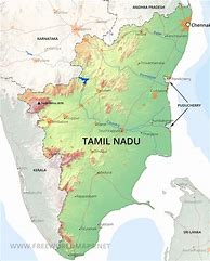 Image result for Tamil Nadu Plain Map