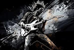 Image result for Rock Music Art