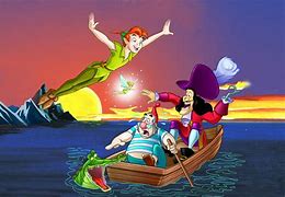 Image result for Peter Pan Cartoon Captain Hook