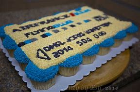 Image result for 40th Year Birthday Cupcake Idea Man