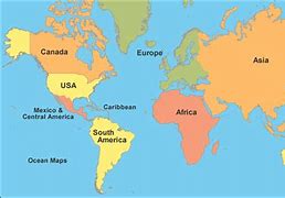 Image result for World Map Europe Asia and Africa