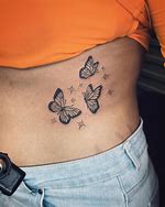 Image result for Simple Butterfly Rib Tattoos