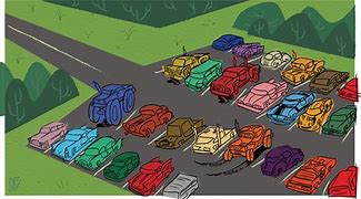 Image result for Animated Parking Lot