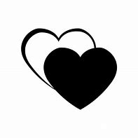 Image result for Black Heart with S and B Symbol