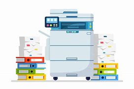 Image result for Copy Machine Cartoon