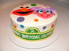 Image result for Elmo and Abby Cake