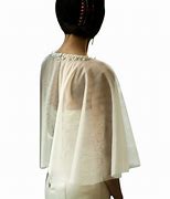 Image result for Chiffon Wedding Cape