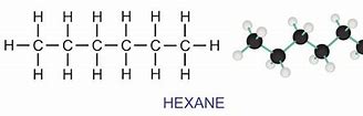 Image result for Structure of Hexane