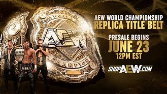 Image result for Aew World Title