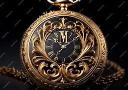 Image result for Black and Gold Roman Numeral Clock