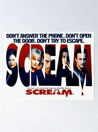 Image result for Scream Moviie Poster