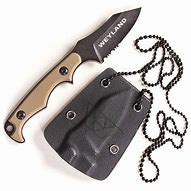 Image result for Fixed Blade Neck Knife