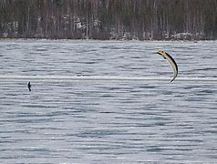 Image result for Kite Skiing