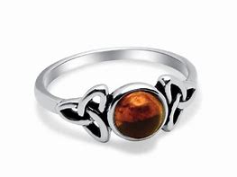 Image result for Amber Knot Ring