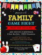 Image result for Family Game Day Flyer