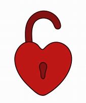 Image result for Heart Padlock Sketch