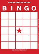 Image result for Blank Bingo Chart