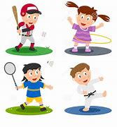 Image result for Child Sports Clip Art