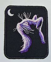 Image result for Iron On Patch Cat