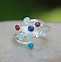 Image result for Two Stone Birthstone Rings