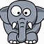 Image result for Cute Elephant Clip Art