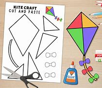 Image result for Kite Craft Template