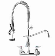 Image result for wall mount kitchen sink faucets with sprayer