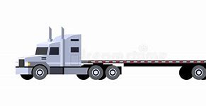 Image result for Semi Truck Flatbed Trailer