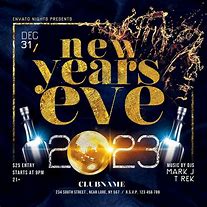 Image result for New Year's Eve Party Flyer