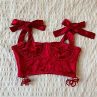 Image result for Red Cut Out Bustier